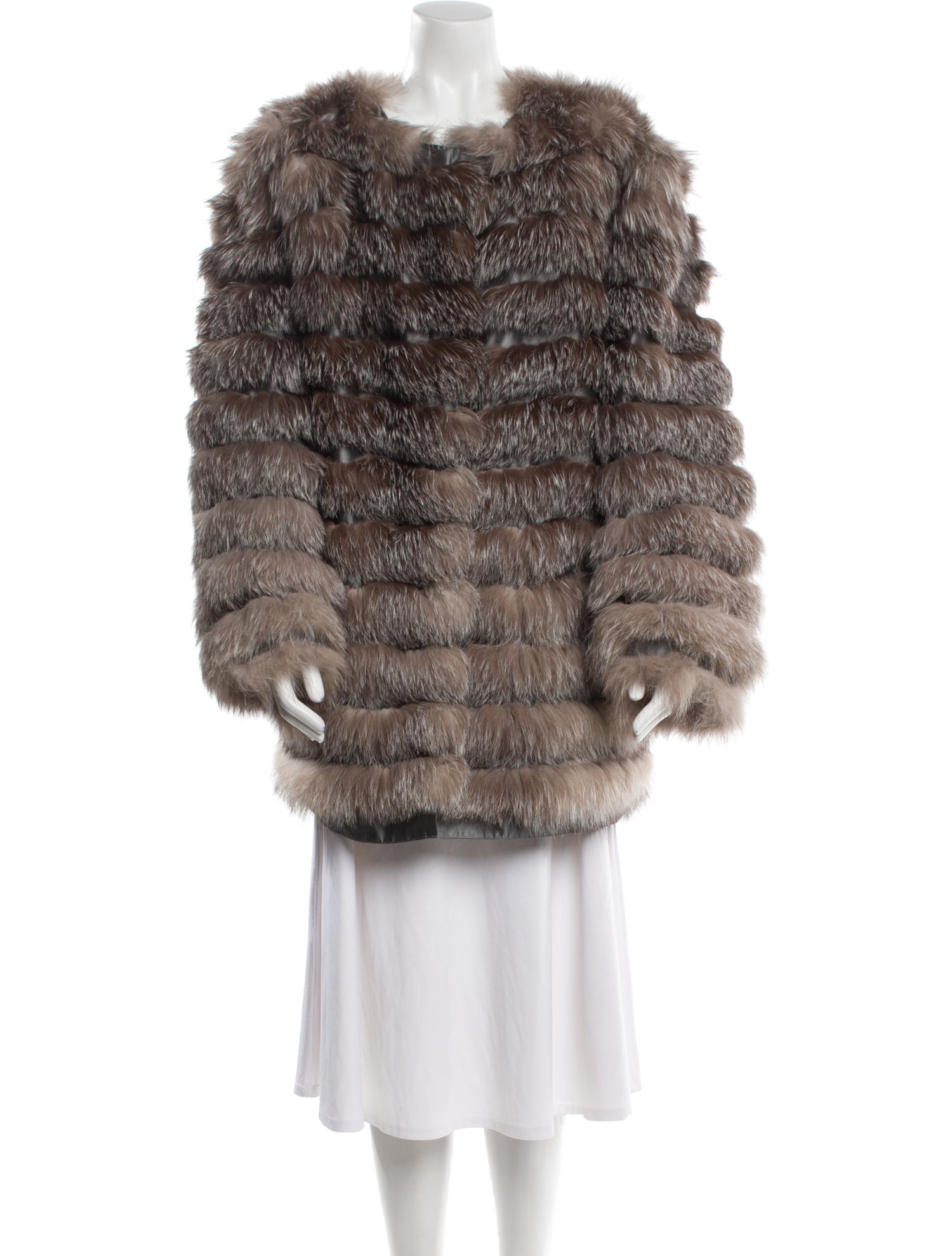 Escada Fox Fur Coat