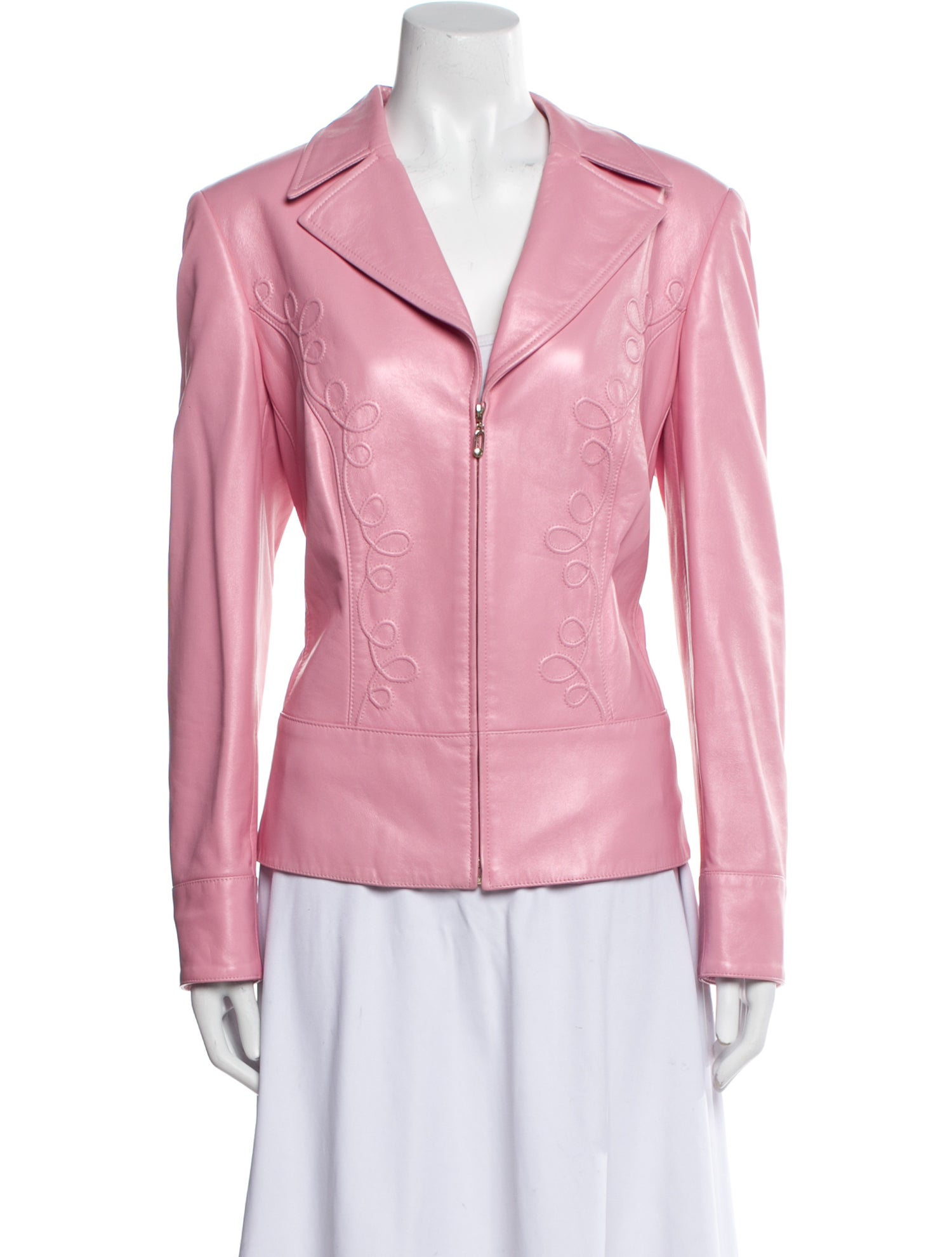 Escada Lambskin Biker Jacket