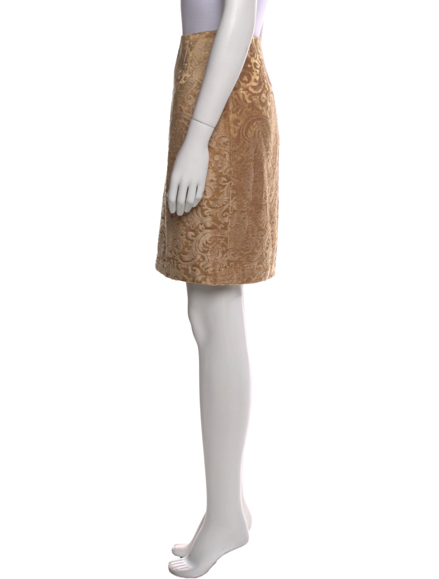 Escada Printed Knee-Length Skirt