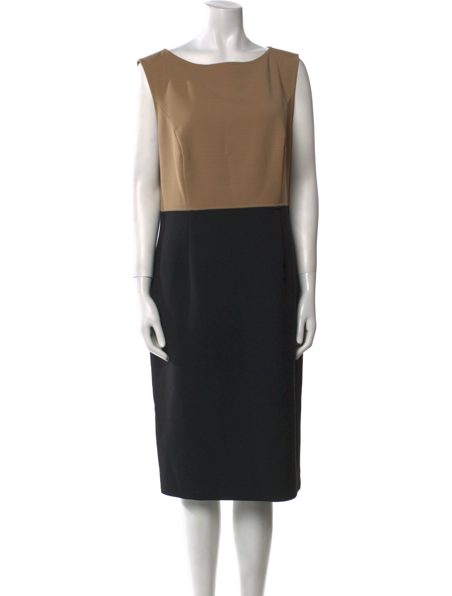 Escada Wool Knee-Length Dress