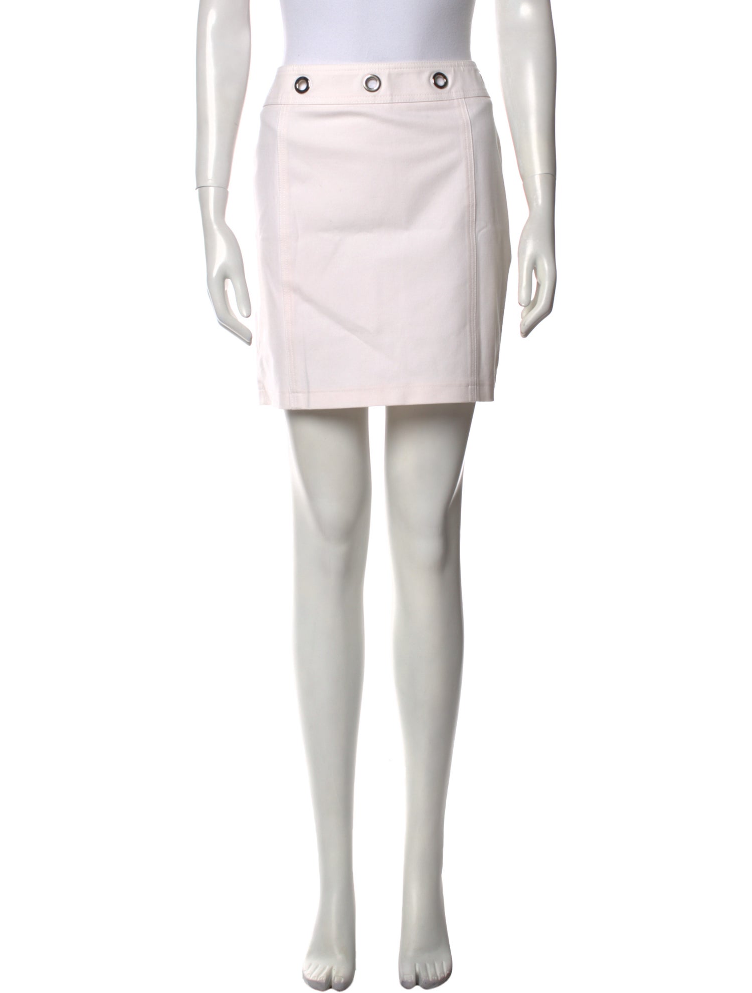 Escada Lasercut Accents Mini Skirt