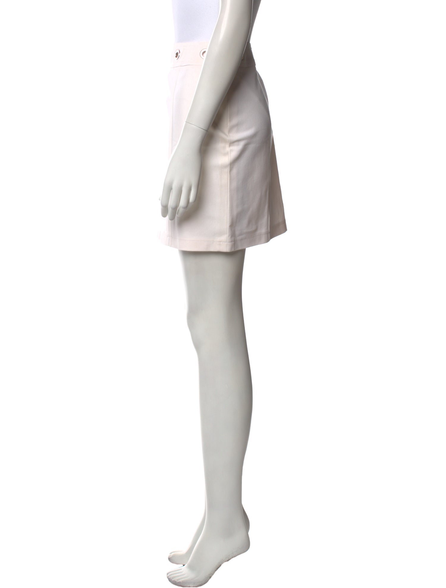 Escada Lasercut Accents Mini Skirt