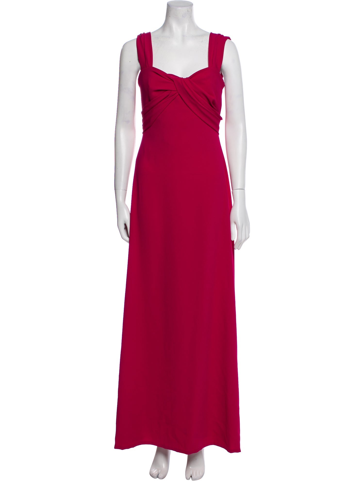 Escada Square Neckline Long Dress w/ Tags