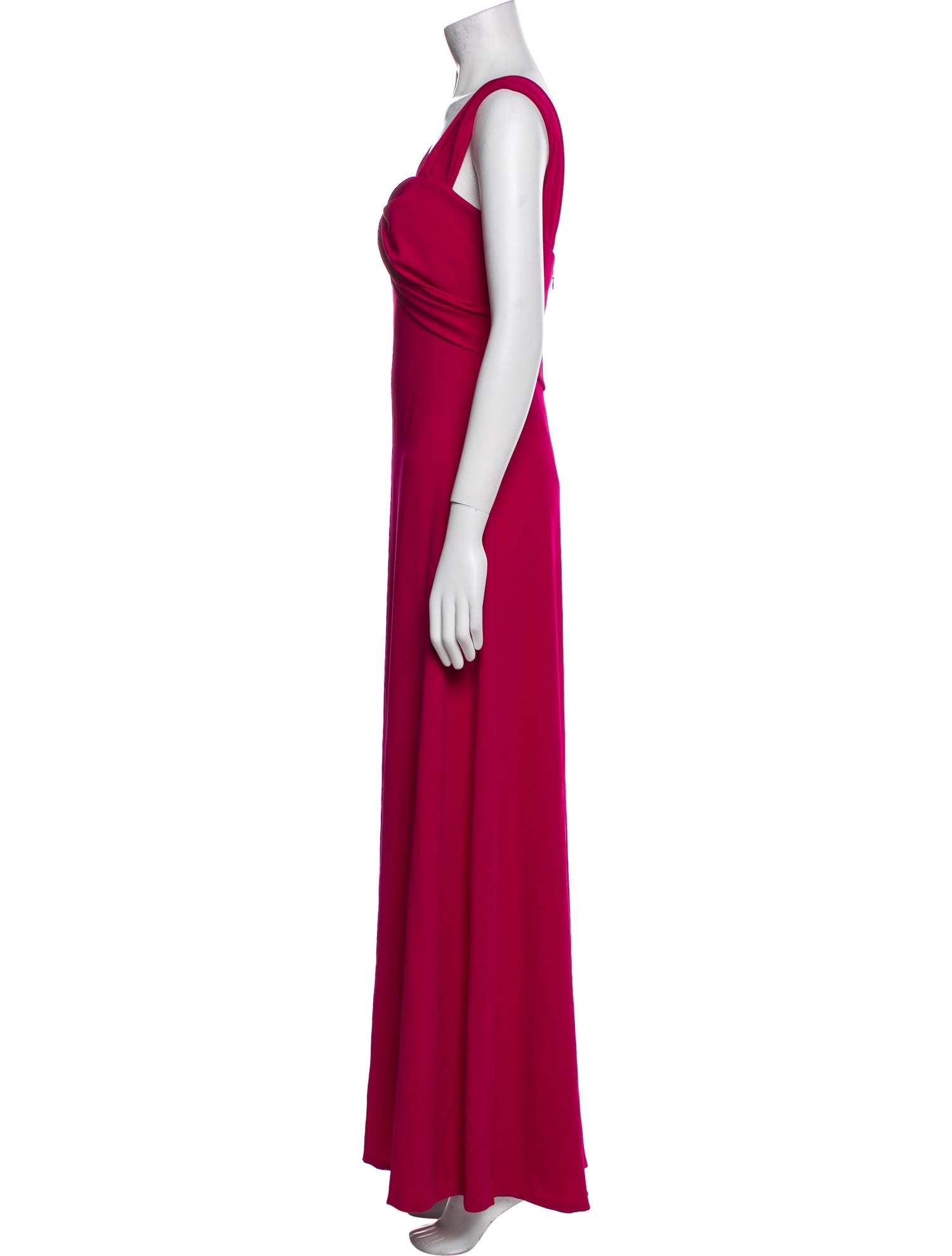 Escada Square Neckline Long Dress w/ Tags
