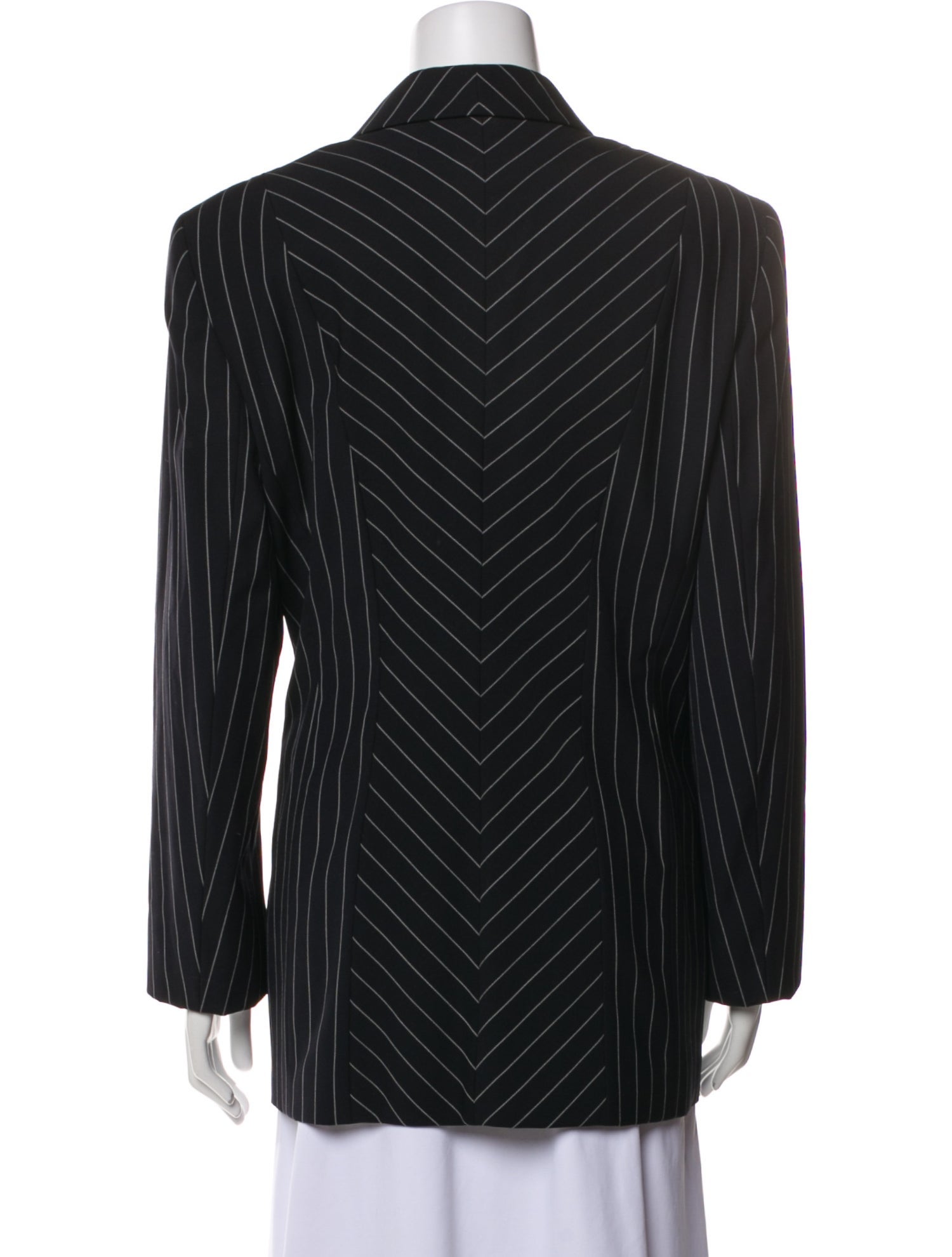 Escada Wool Striped Blazer