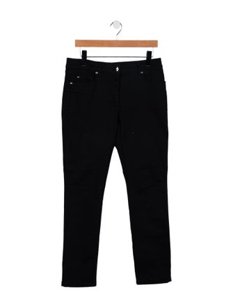 Escada Mid-Rise Straight Leg Jeans