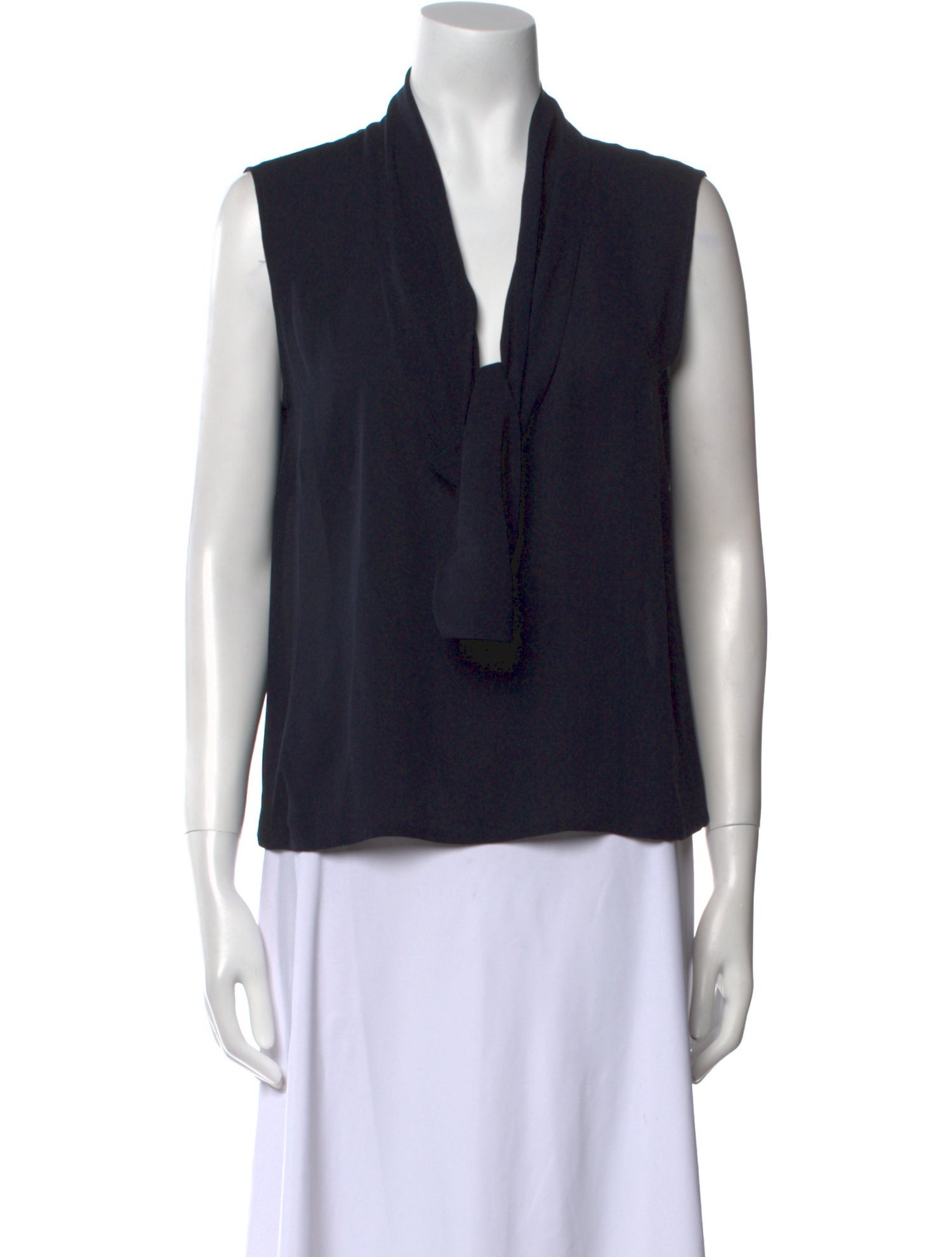 Escada Silk V-Neck Blouse