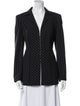 Escada Wool Striped Blazer