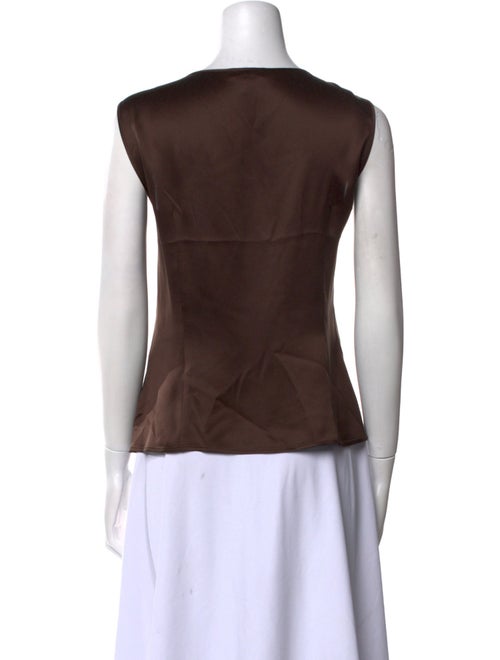 Escada Silk Scoop Neck Top