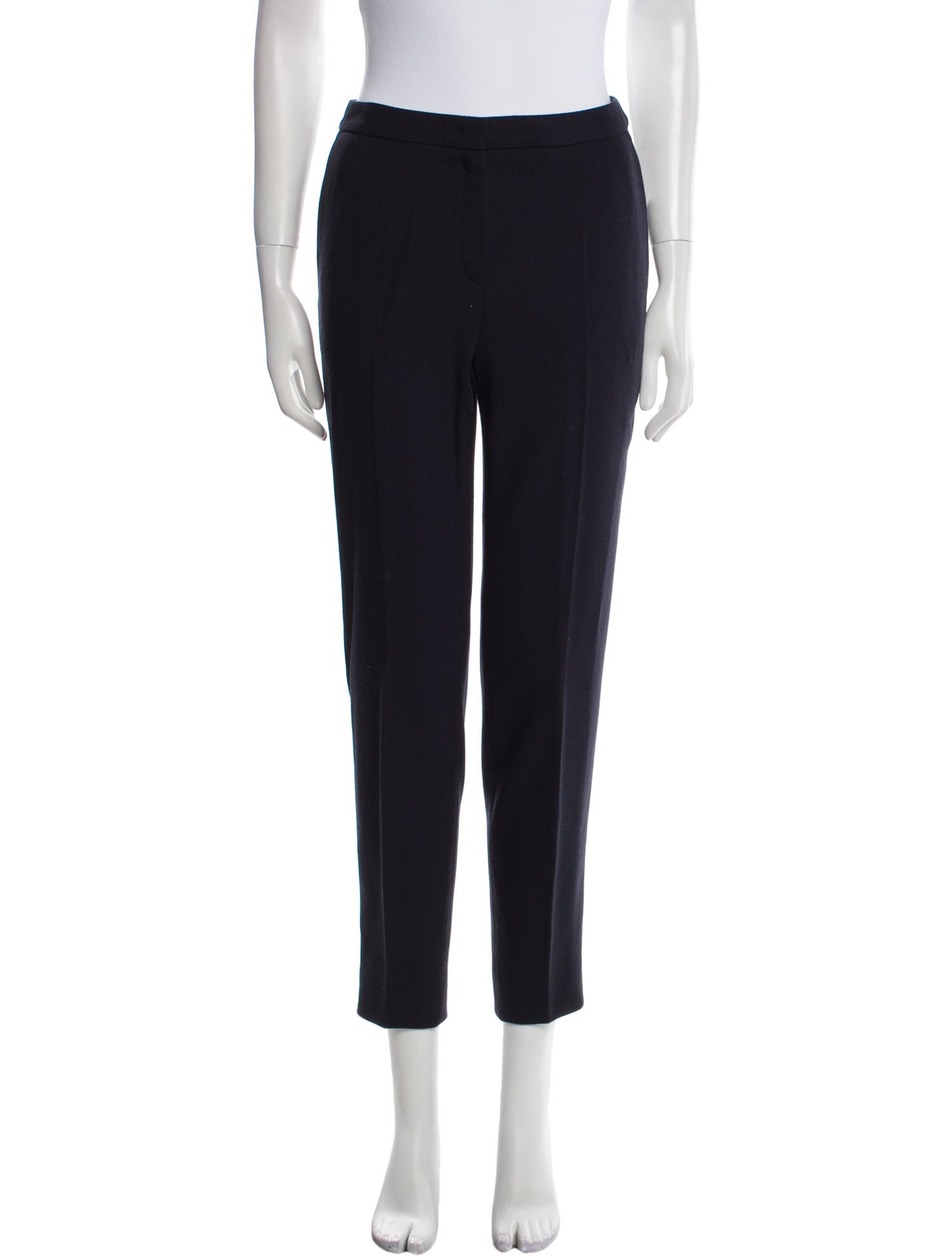 Escada Virgin Wool Skinny Leg Pants
