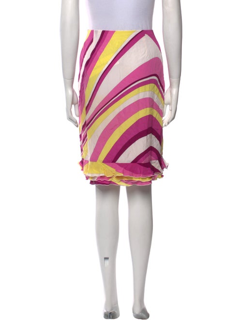 Escada Silk Knee-Length Skirt