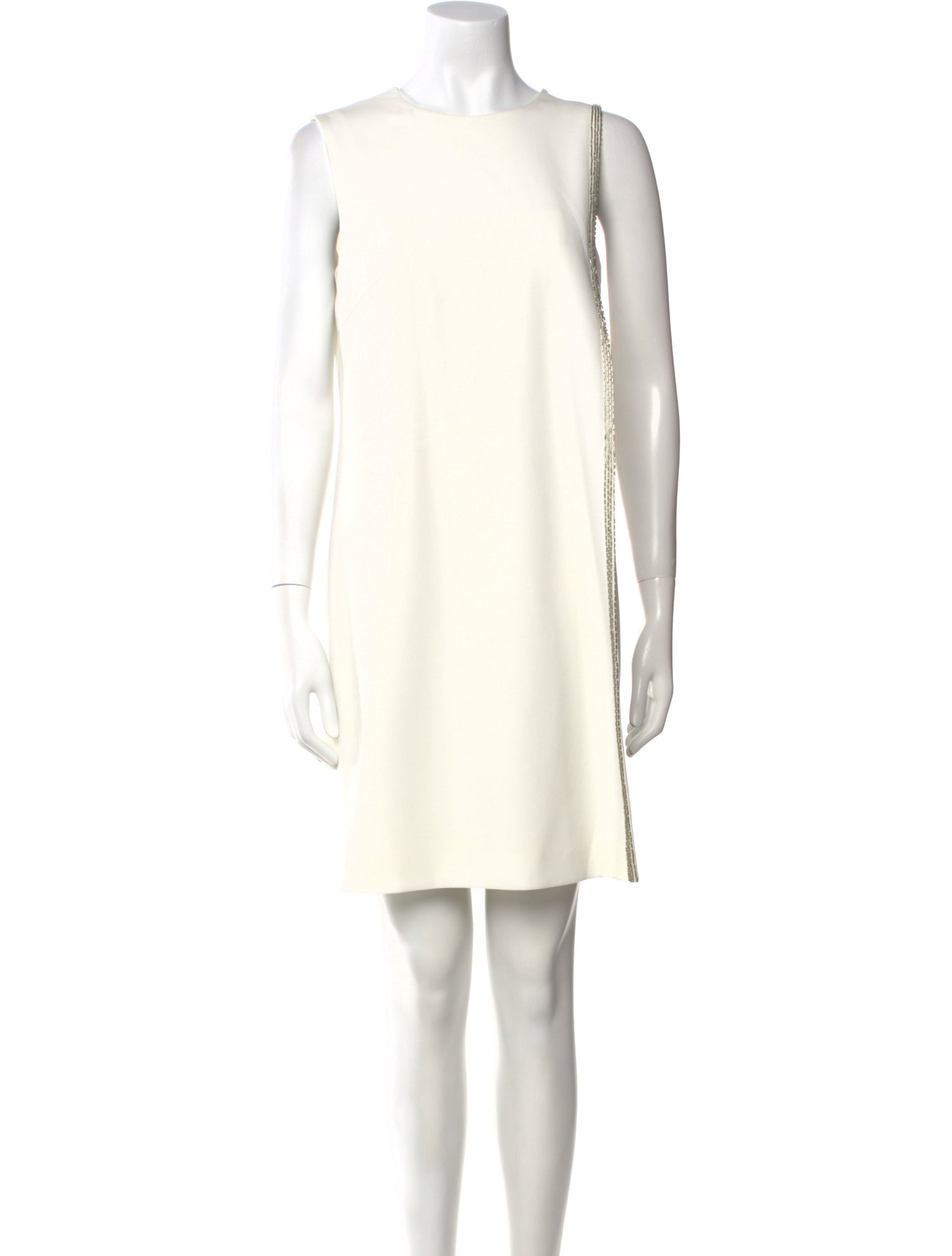 Escada Bateau Neckline Mini Dress