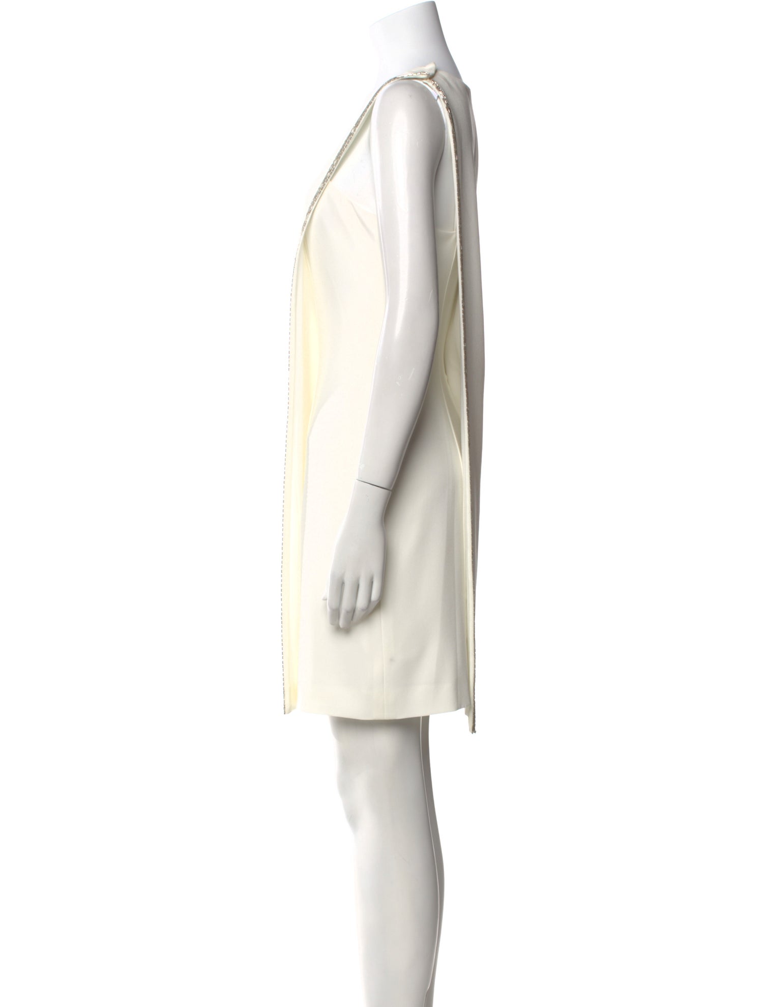 Escada Bateau Neckline Mini Dress