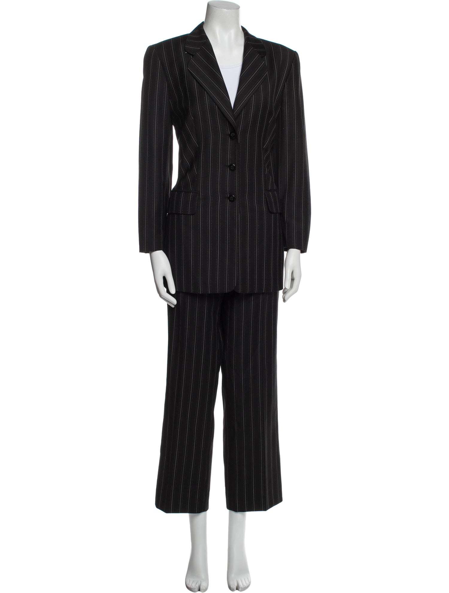 Escada Wool Striped Set