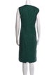 Escada Virgin Wool Midi Length Dress