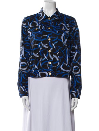 Escada Printed Evening Jacket