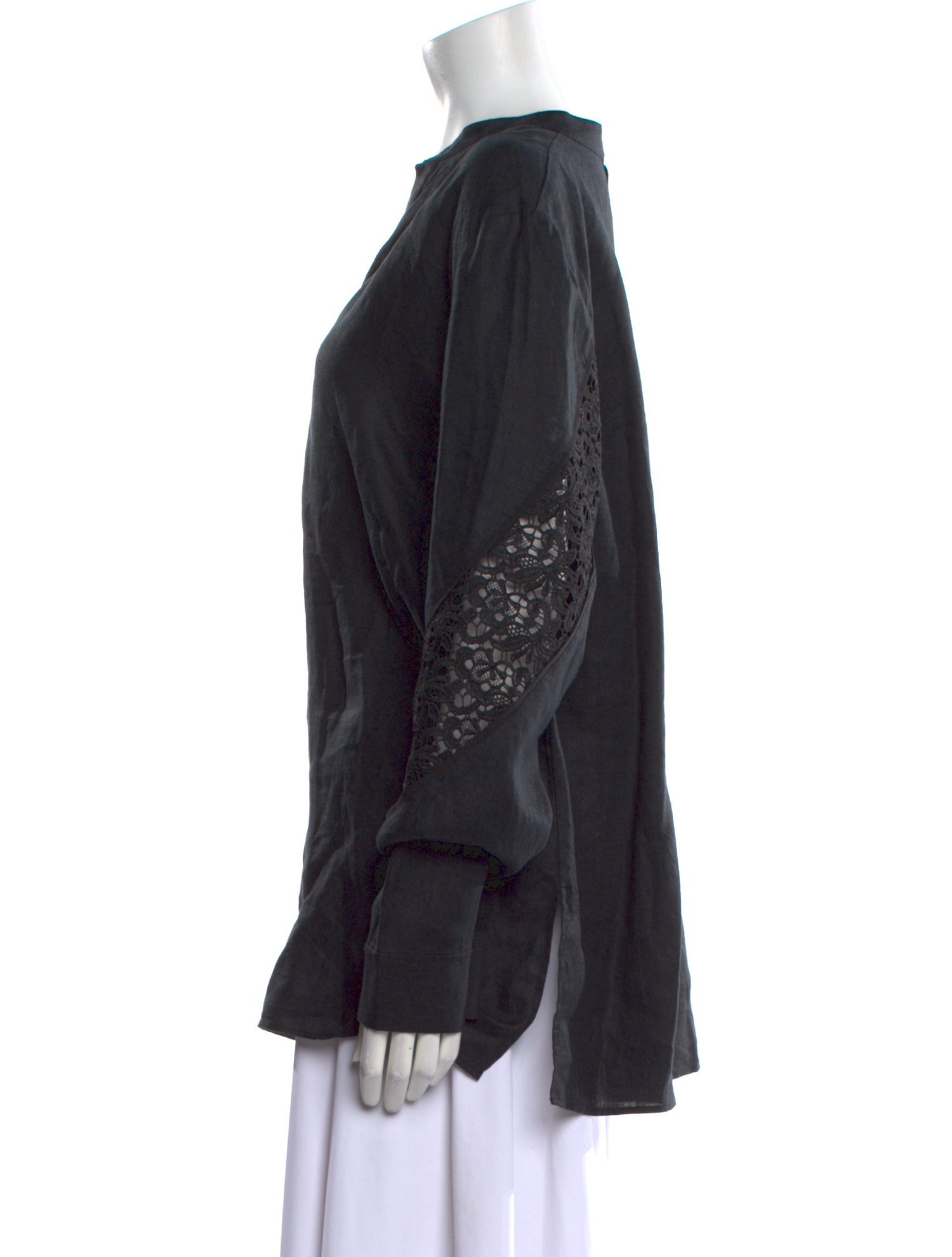 Escada V-Neck Long Sleeve Tunic