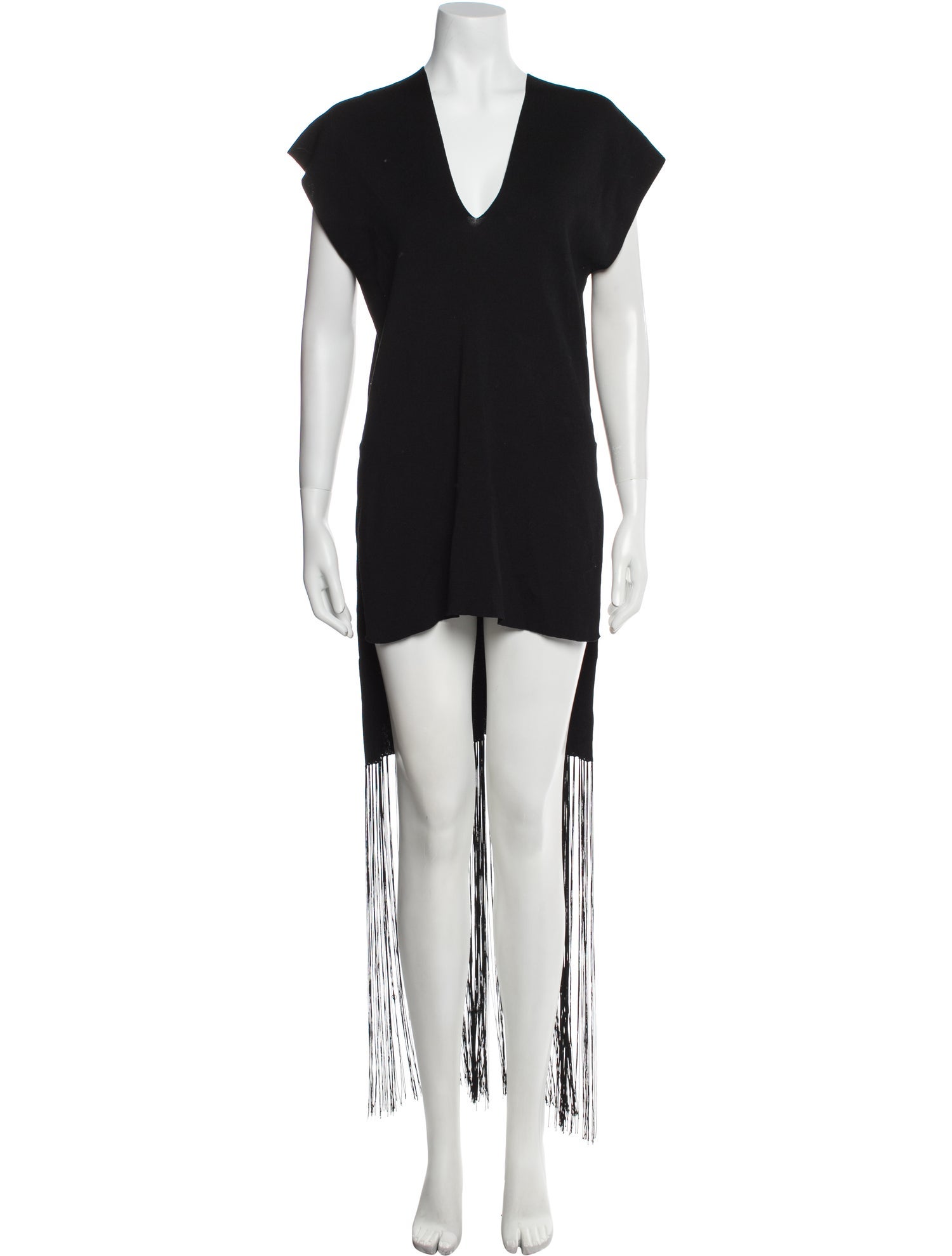 Escada V-Neck Long Dress