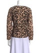 Escada Wool Animal Print Sweater