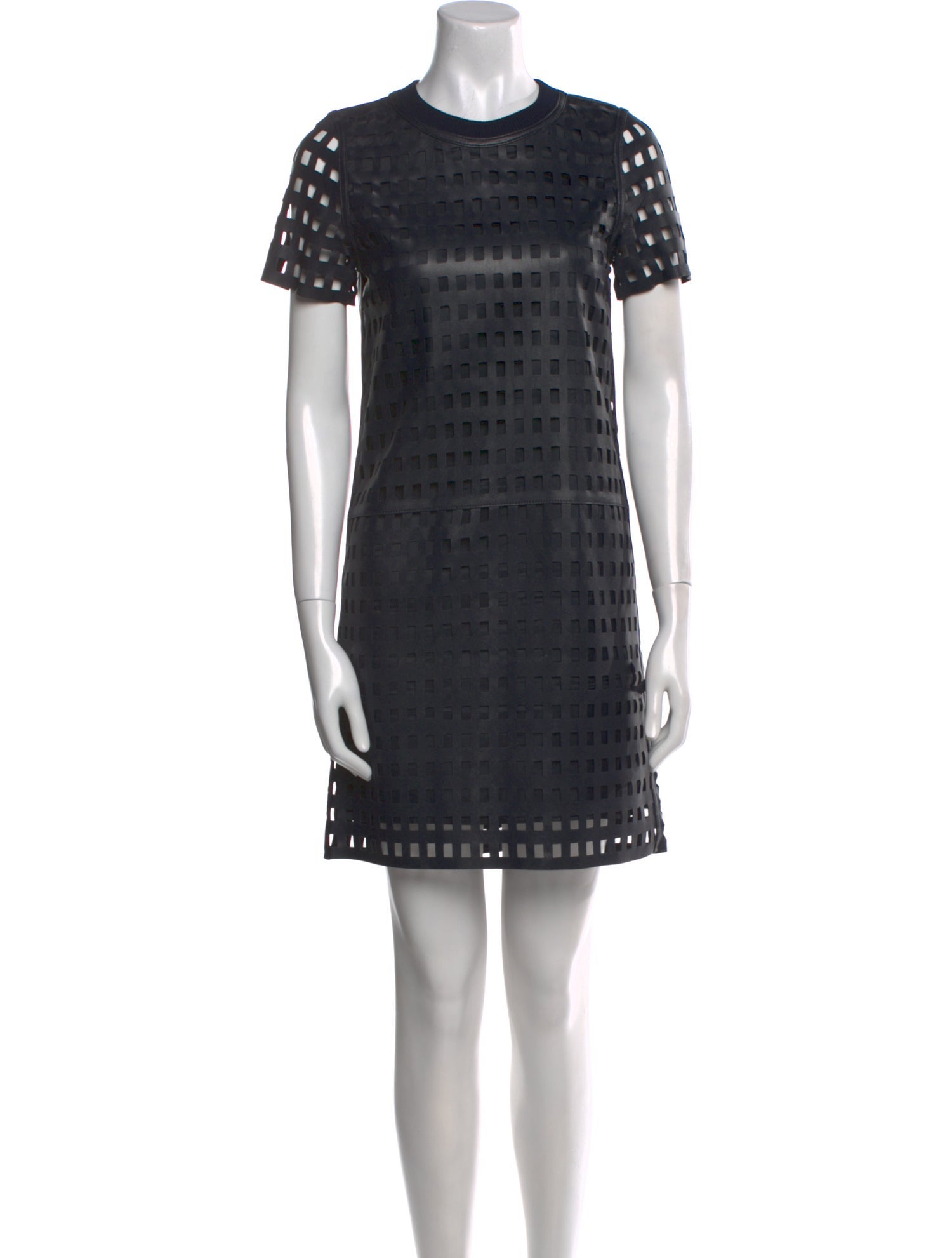 Escada Leather Mini Dress