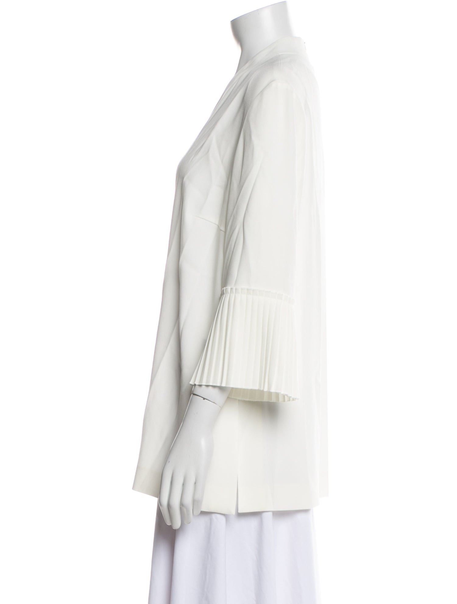 Escada V-Neck Three-Quarter Sleeve Tunic