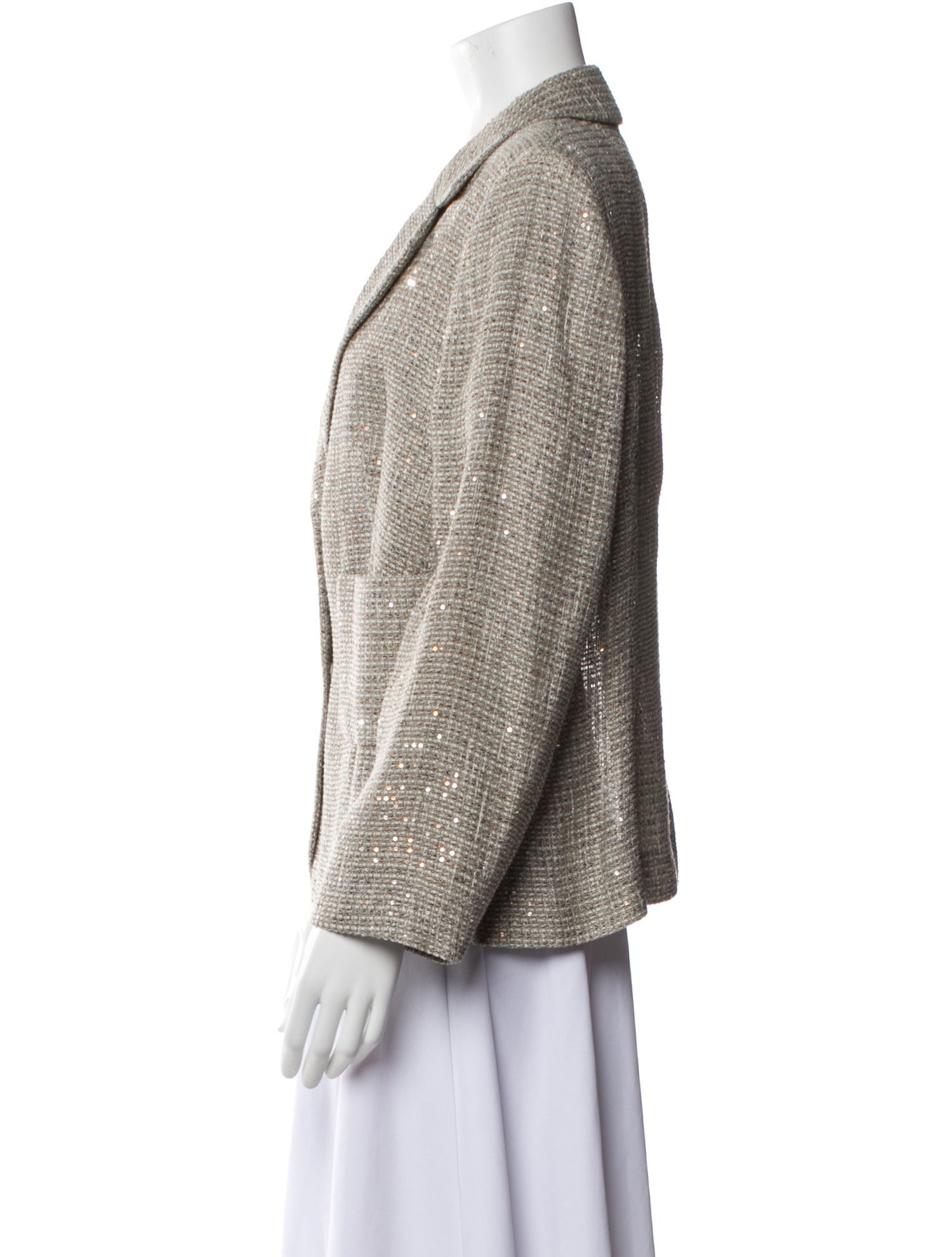 Escada Tweed Pattern Blazer