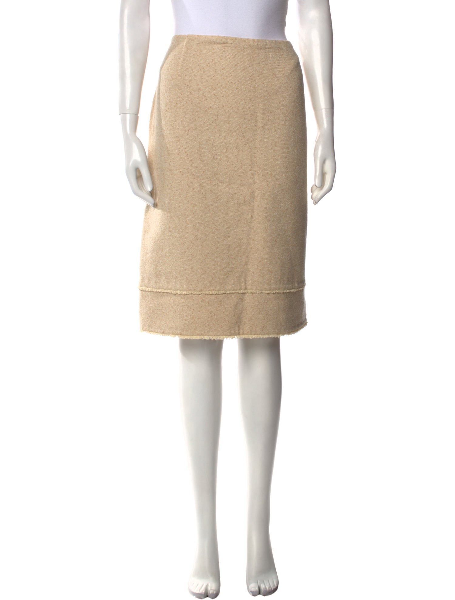 Escada Wool Knee-Length Skirt