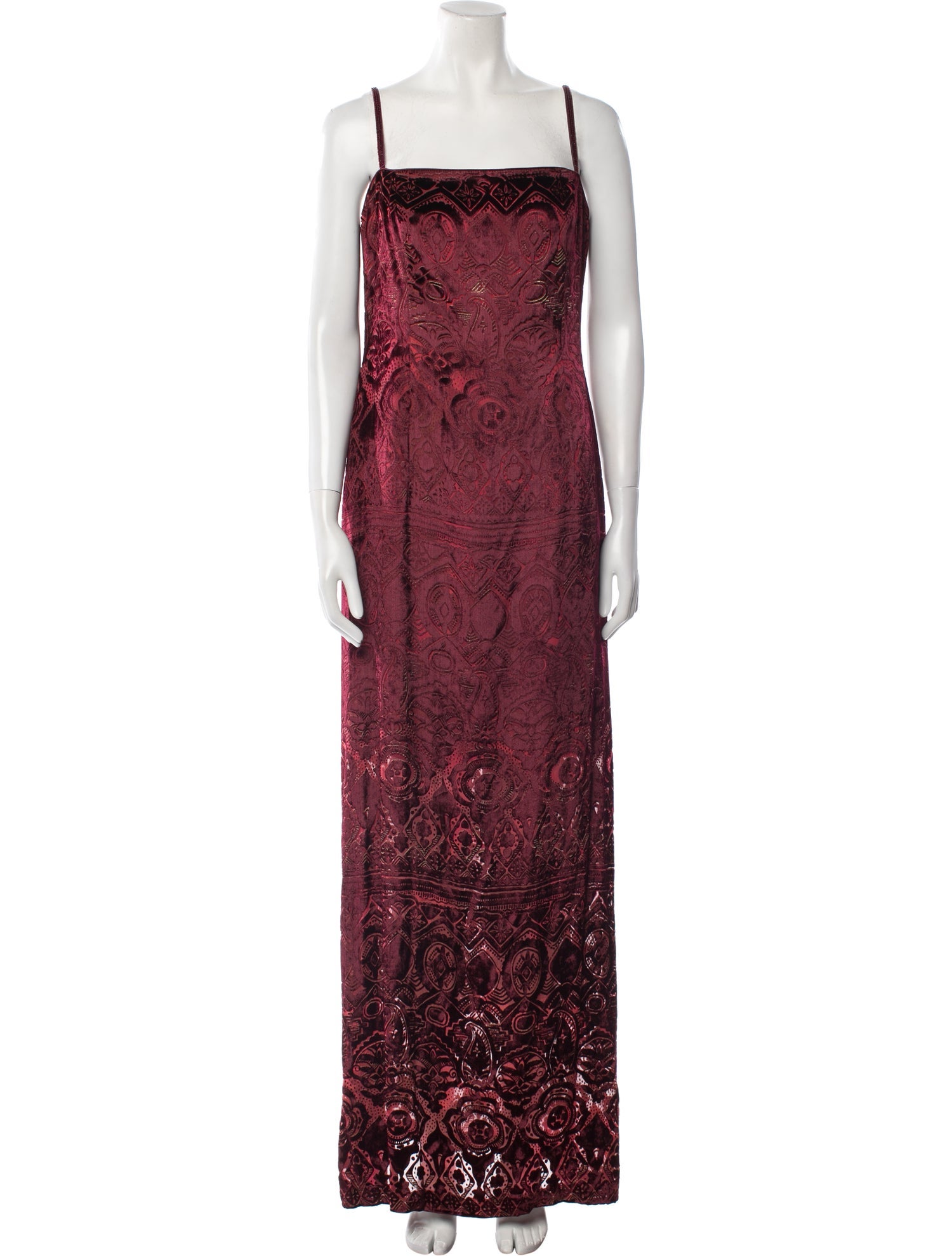 Escada Virgin Wool Long Dress