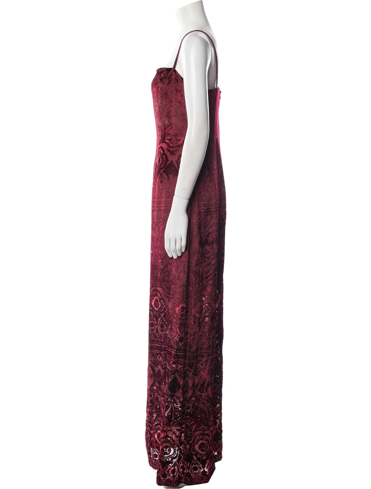Escada Virgin Wool Long Dress