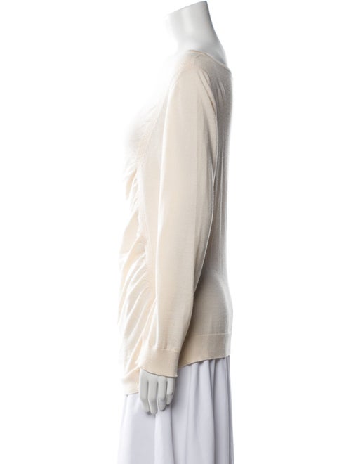 Escada Virgin Wool Bateau Neckline Sweater