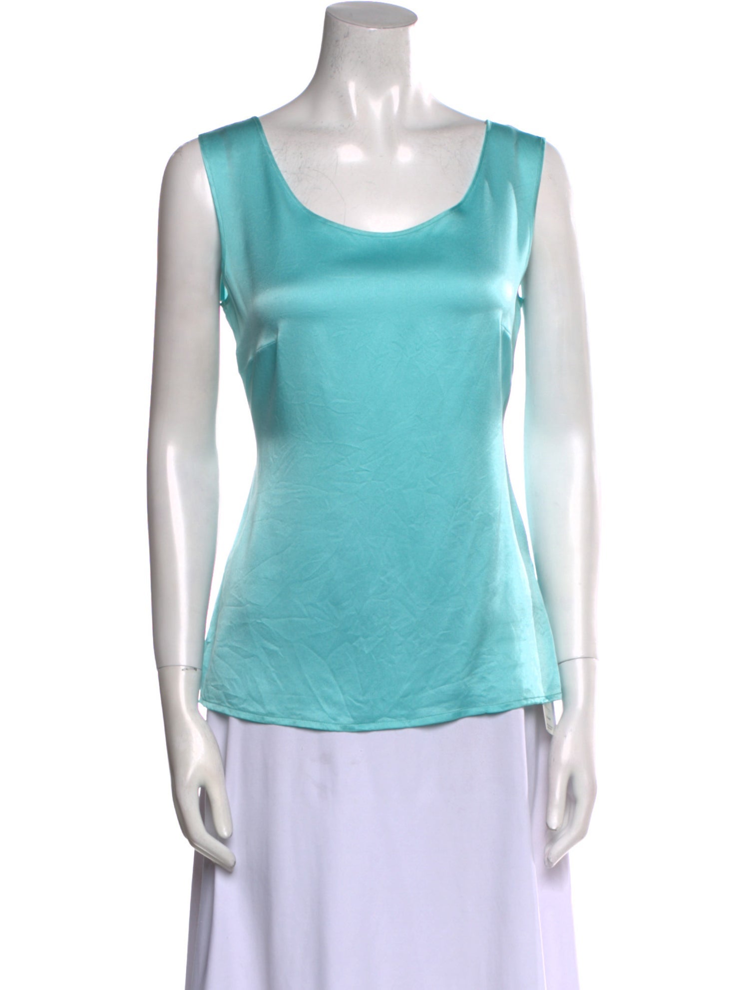 Escada Silk Scoop Neck Top