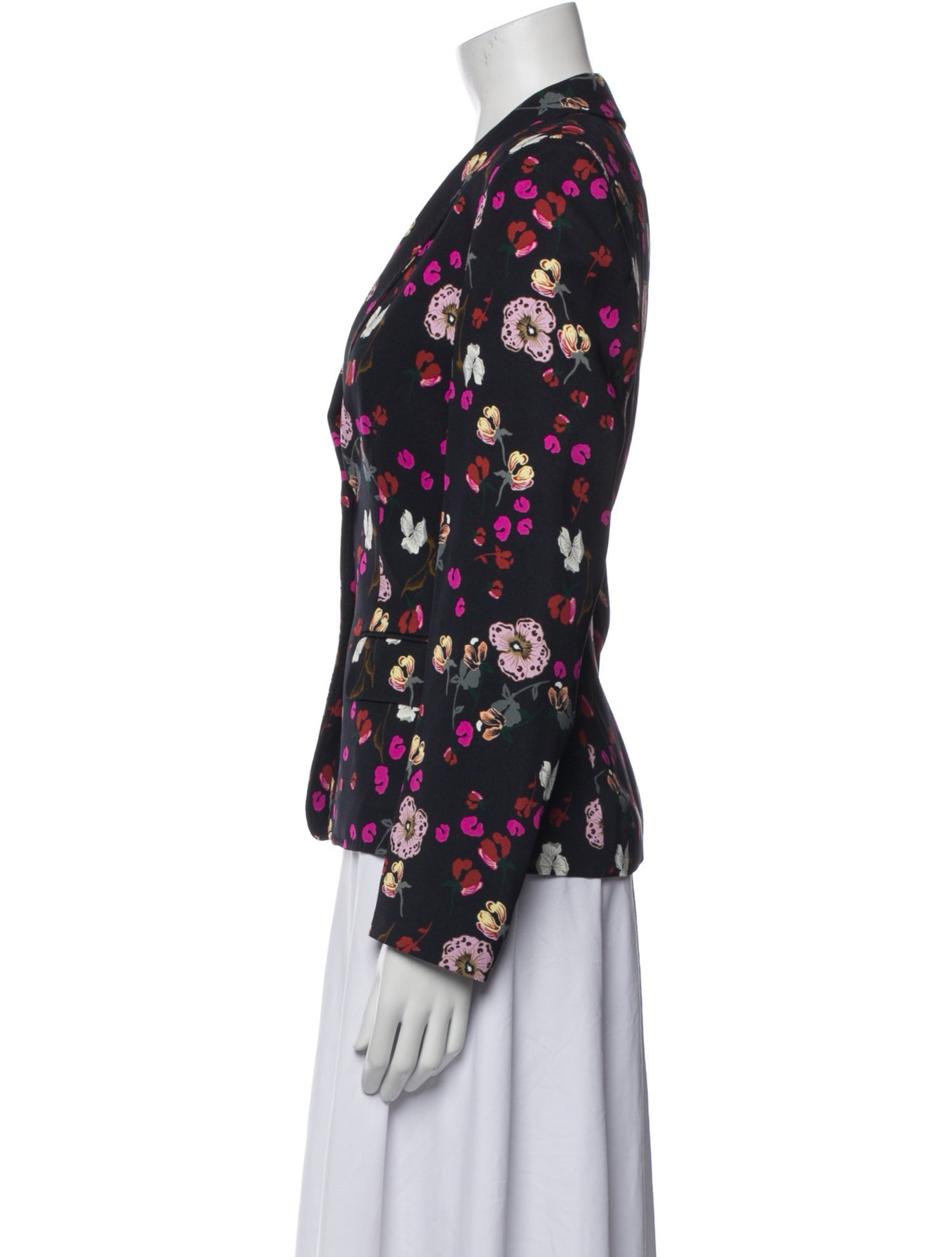 Escada Floral Print Blazer