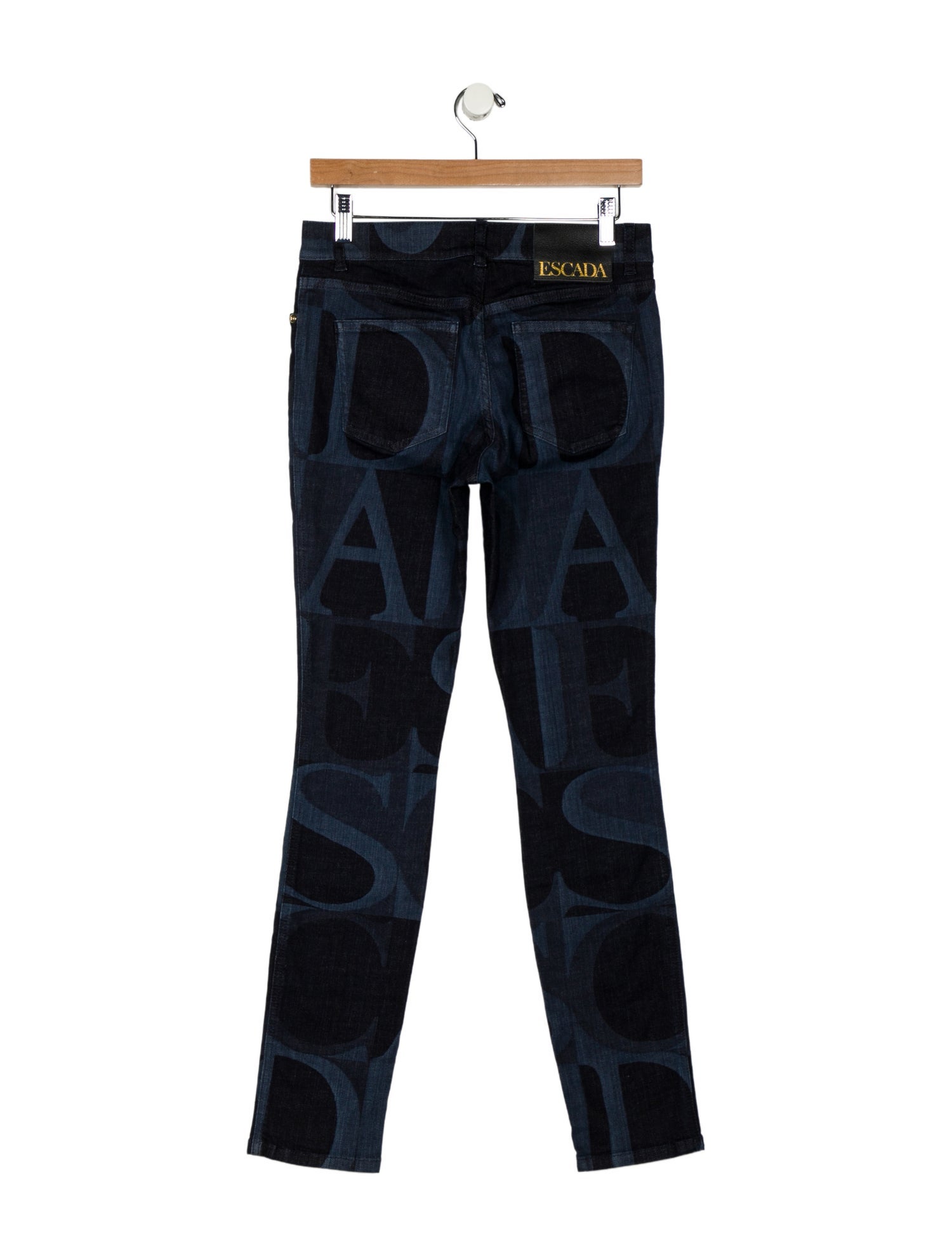 Escada Mid-Rise Skinny Leg Jeans