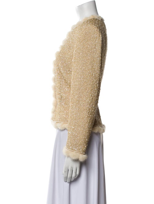 Escada Silk Tweed Pattern Evening Jacket