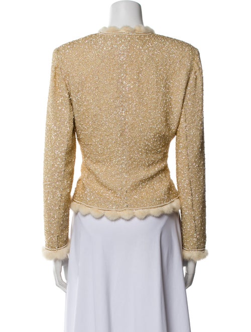 Escada Silk Tweed Pattern Evening Jacket