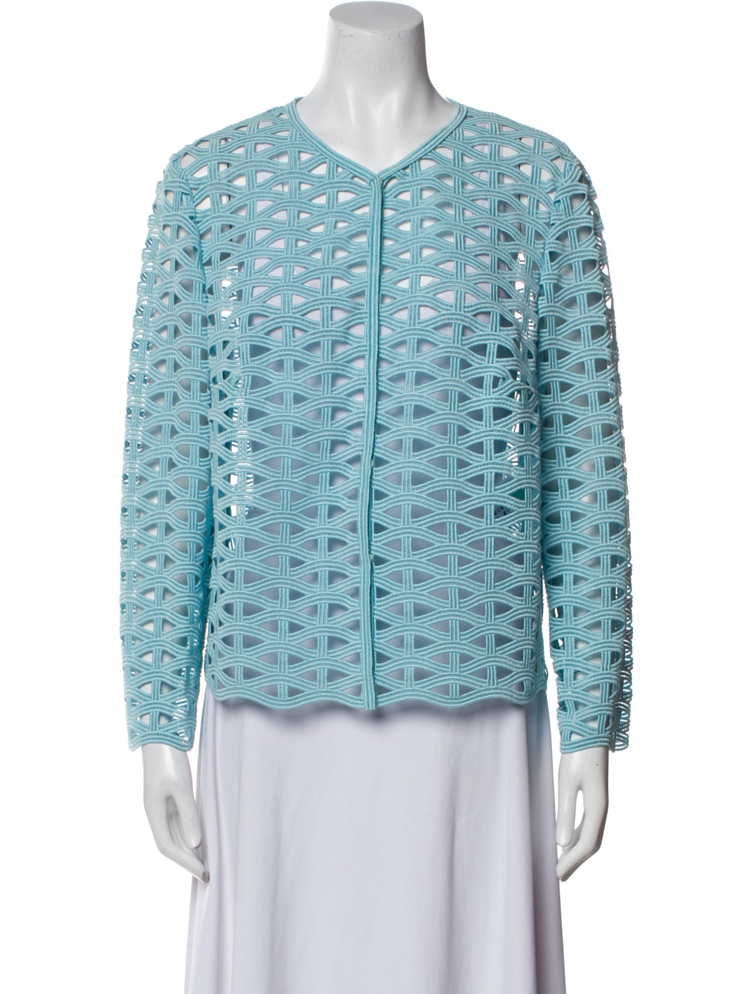 Escada Printed Evening Jacket