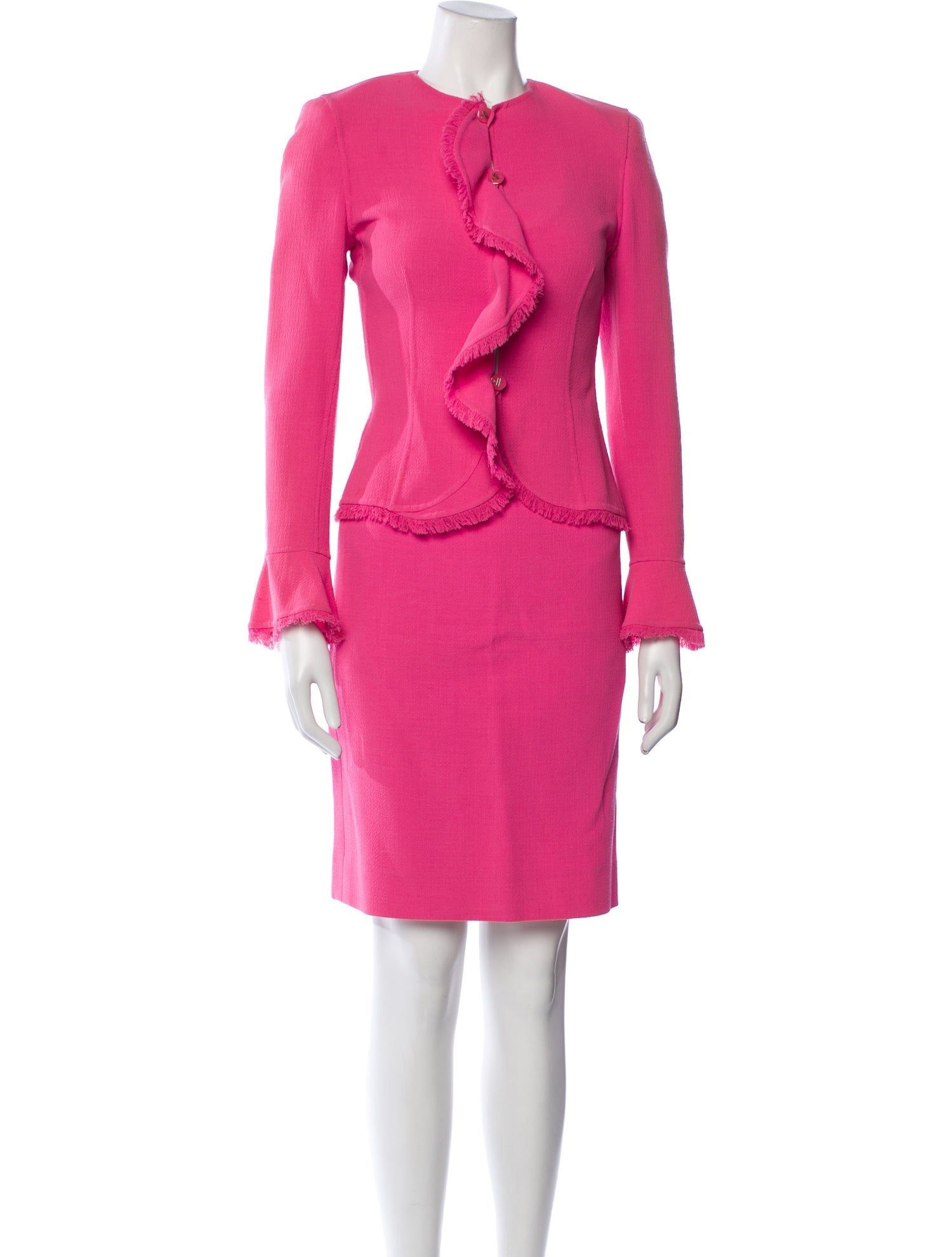 Escada Wool Skirt Suit
