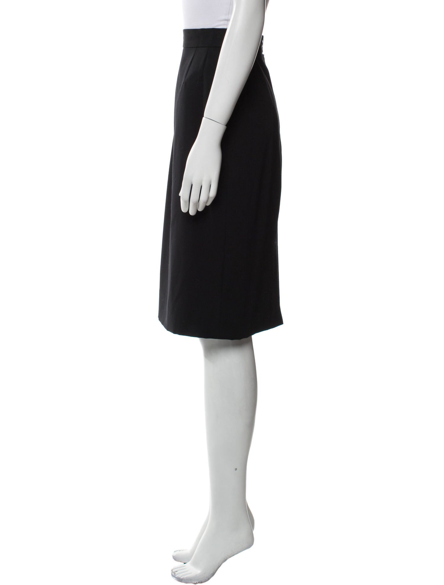 Escada Wool Knee-Length Skirt