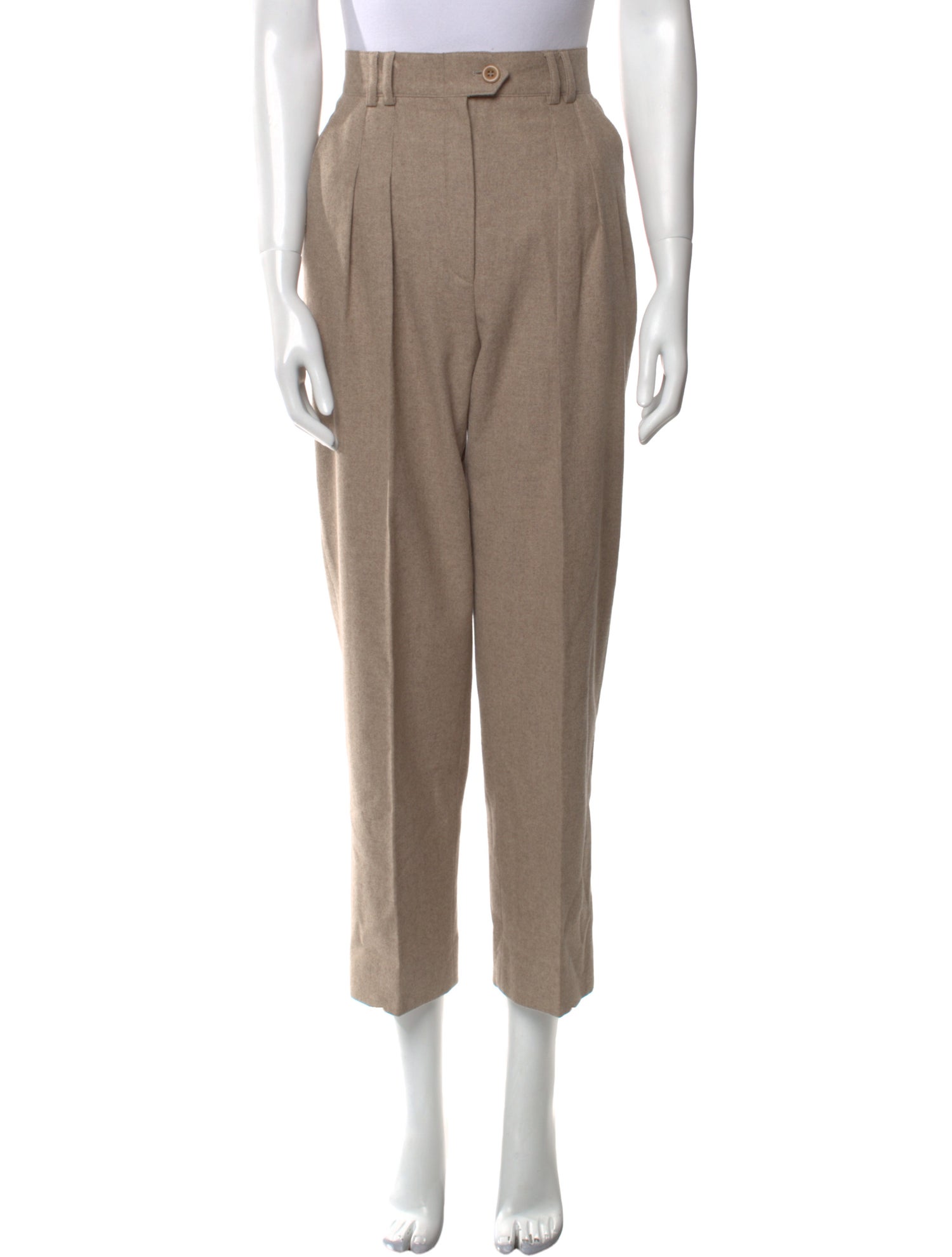 Escada Wool Straight Leg Pants