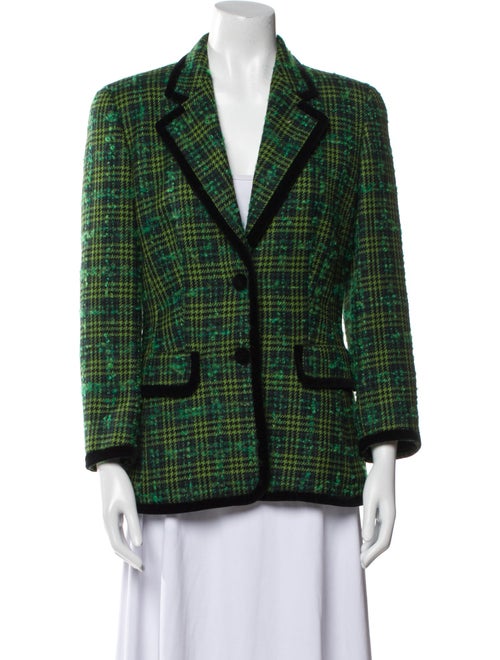 Escada Wool Tweed Pattern Coat