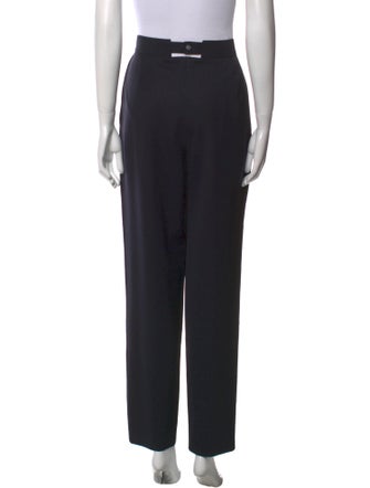 Escada Wool Straight Leg Pants