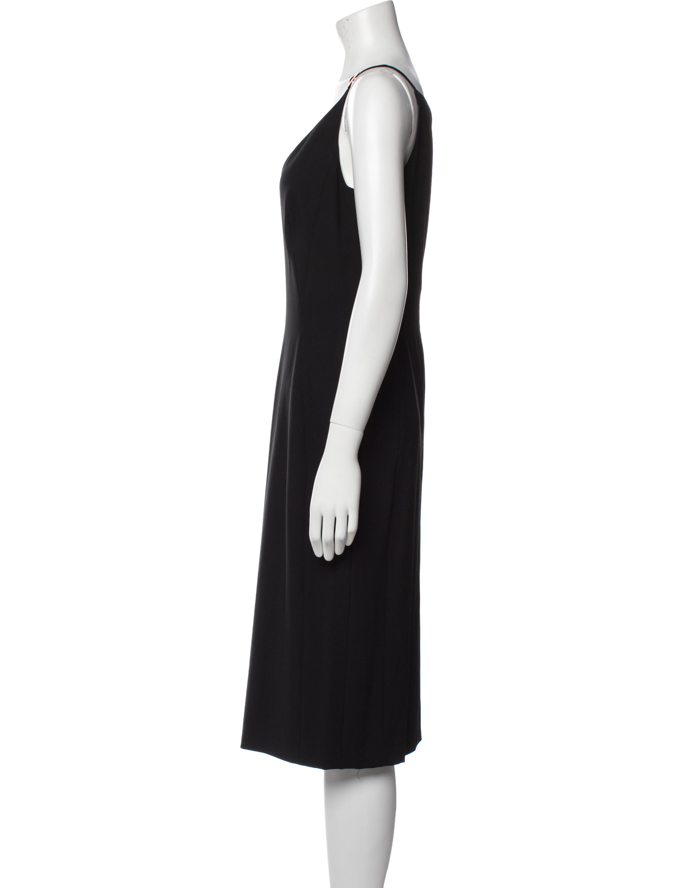 Escada Wool Midi Length Dress
