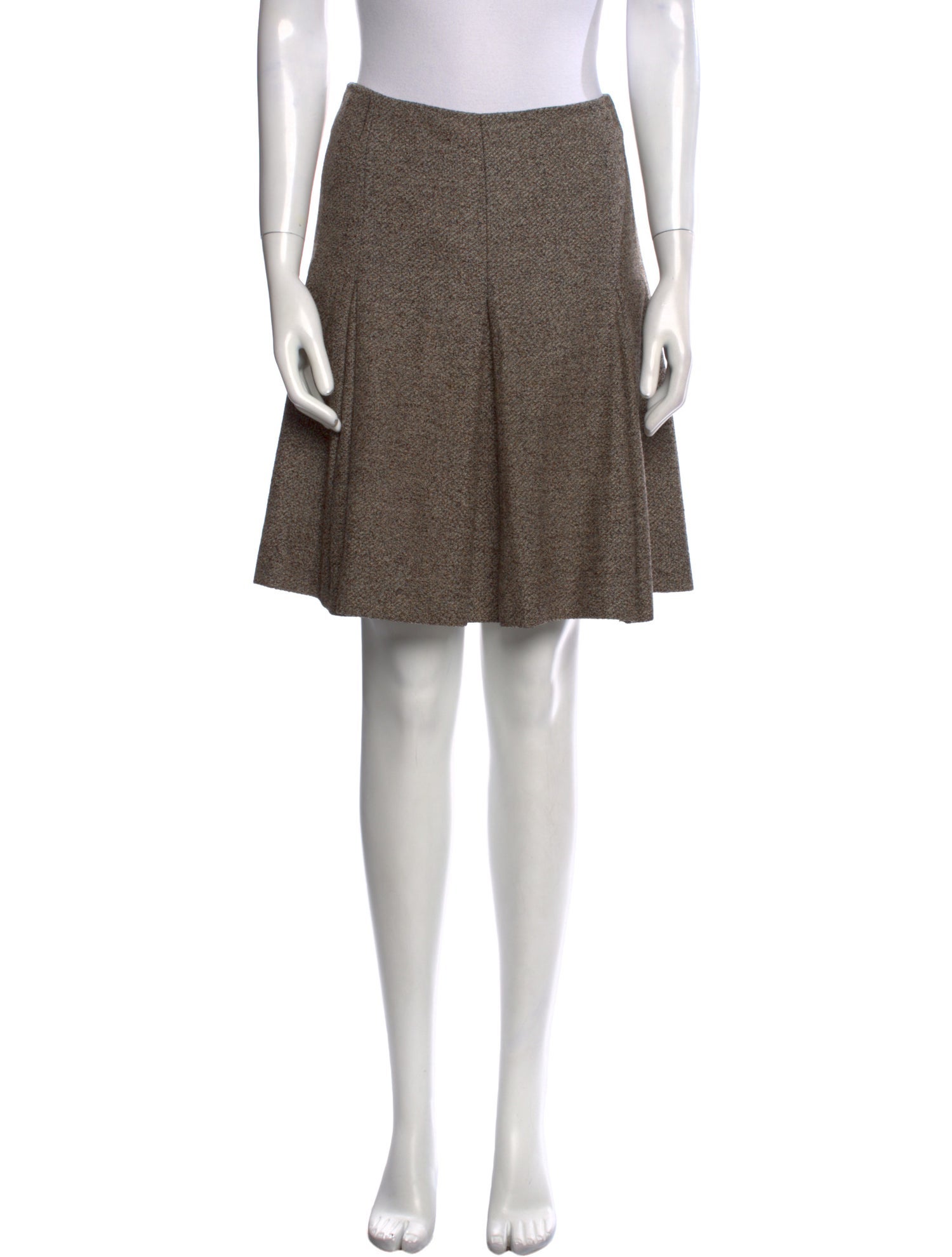 Escada Wool Knee-Length Skirt