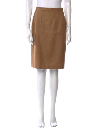 Escada Wool Knee-Length Skirt