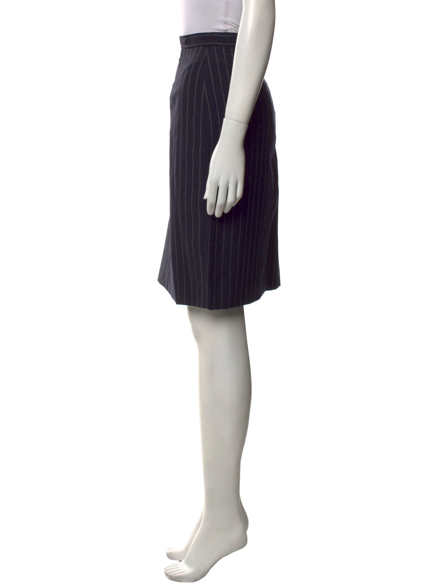 Escada Virgin Wool Knee-Length Skirt