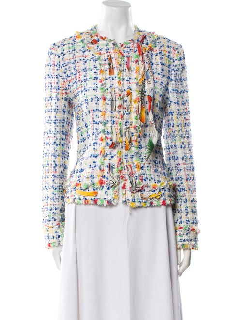 Escada Printed Evening Jacket