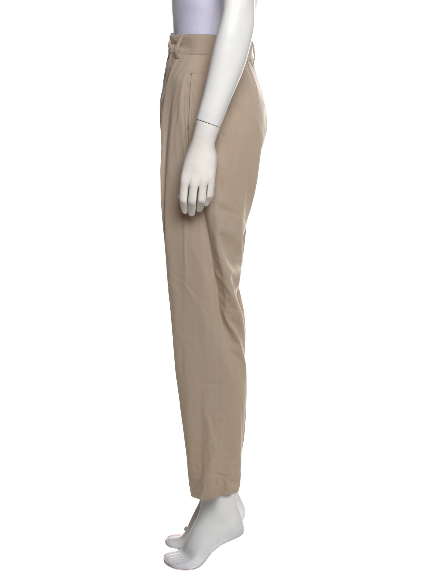 Escada Silk Straight Leg Pants