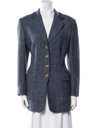 Escada Wool Striped Blazer