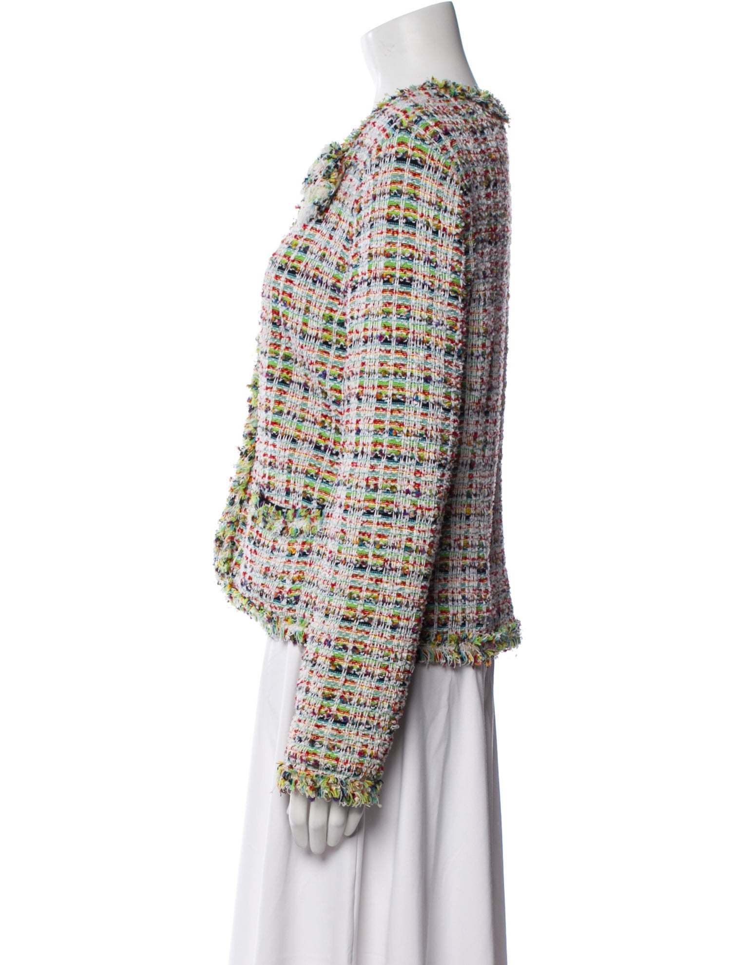 Escada Tweed Pattern Evening Jacket