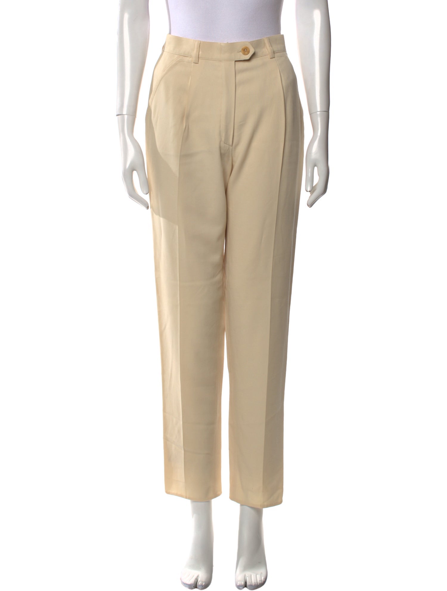 Escada Wool Straight Leg Pants